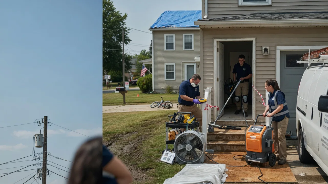 Water Damage Repair in Port Republic, MD near me